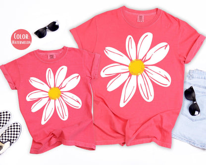 Comfort Colors® Daisy Shirt, Girls Daisy Shirts