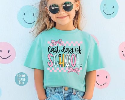 Comfort Colors Last Day of School Shirt - Kids End of Year Tee