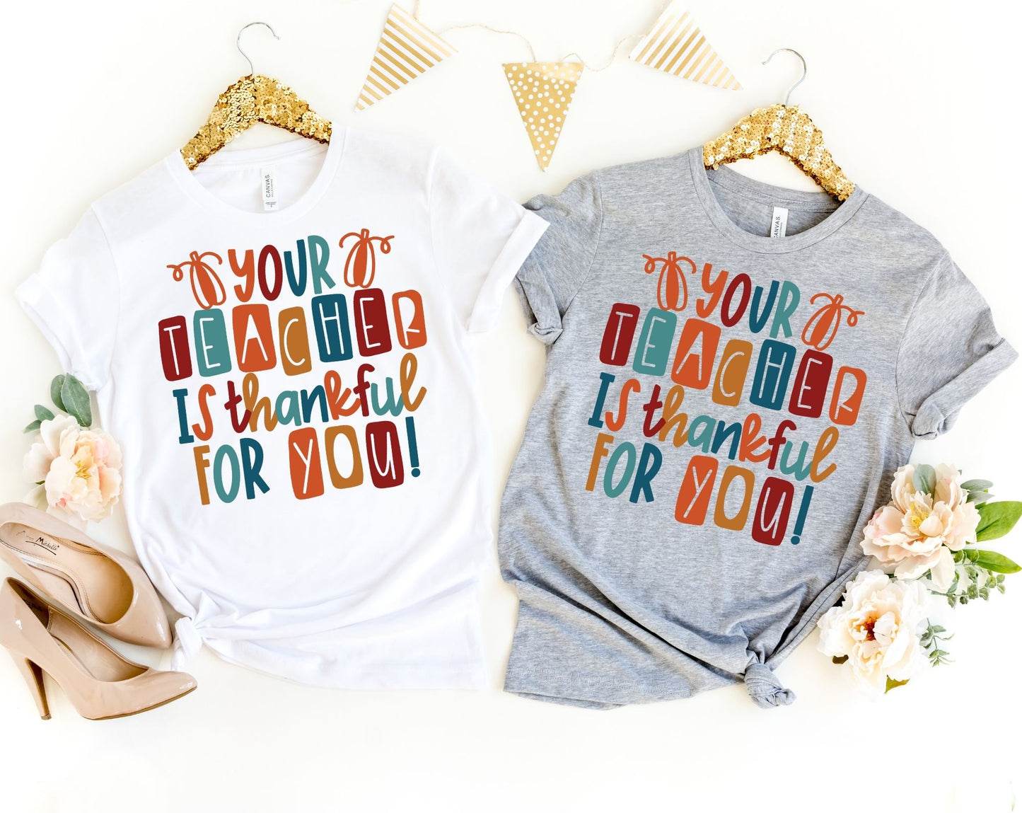 Your Teacher is Thankful for you Shirt - Thanksgiving Teacher Shirt