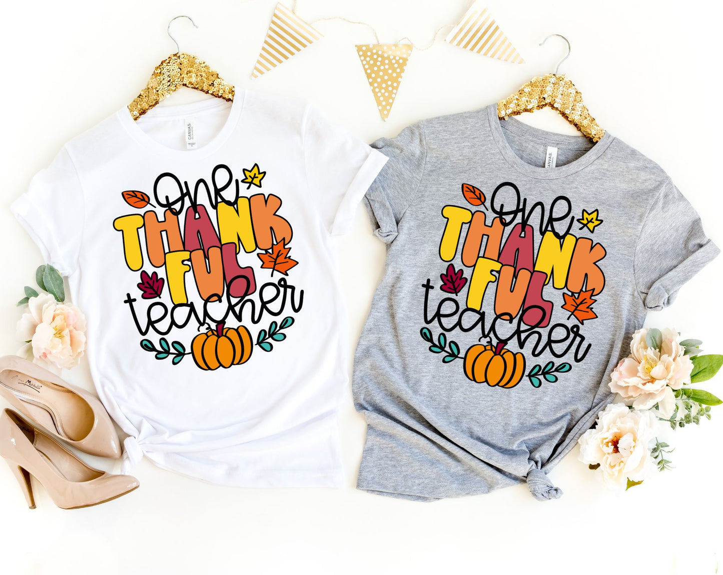 One Thankful Teacher Shirt - Thanksgiving Teacher Shirt