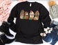 Gingerbread Coffee Long Sleeve Shirt - Long Sleeve Christmas Shirt