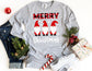 Merry Christmas Gnomes Long Sleeve Shirt - Long Sleeve Christmas Shirt