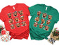 Multi Highland Cow Christmas Shirt - Christmas Shirt