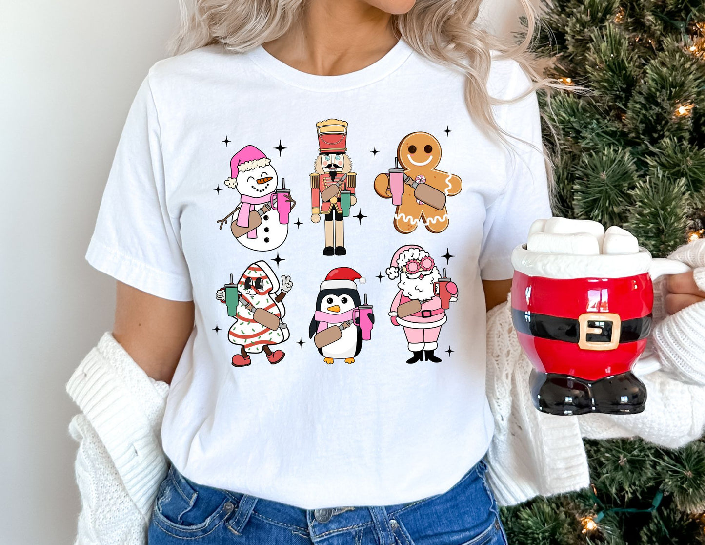 Christmas Characters Shirt - Christmas Shirt