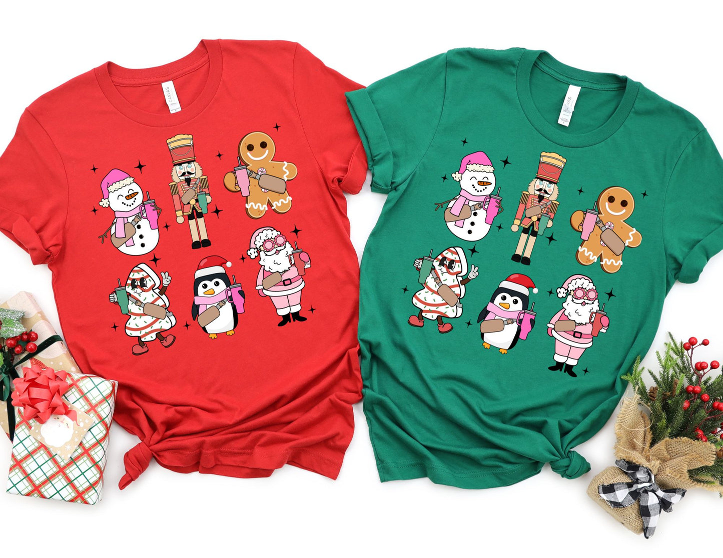 Christmas Characters Shirt - Christmas Shirt