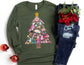 Nutcracker Christmas Tree Long Sleeve Shirt - Long Sleeve Christmas Shirt