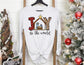 Joy to the World Long Sleeve Shirt - Jesus Long Sleeve Christmas Shirt