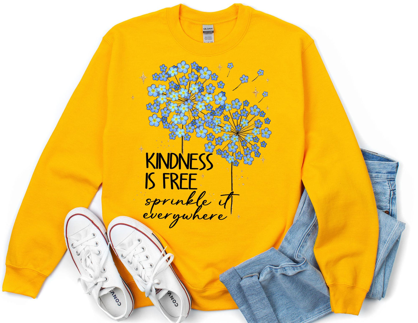 Kindness is Free Sprinkle it Everywhere Sweatshirt - Teacher Sweatshirt