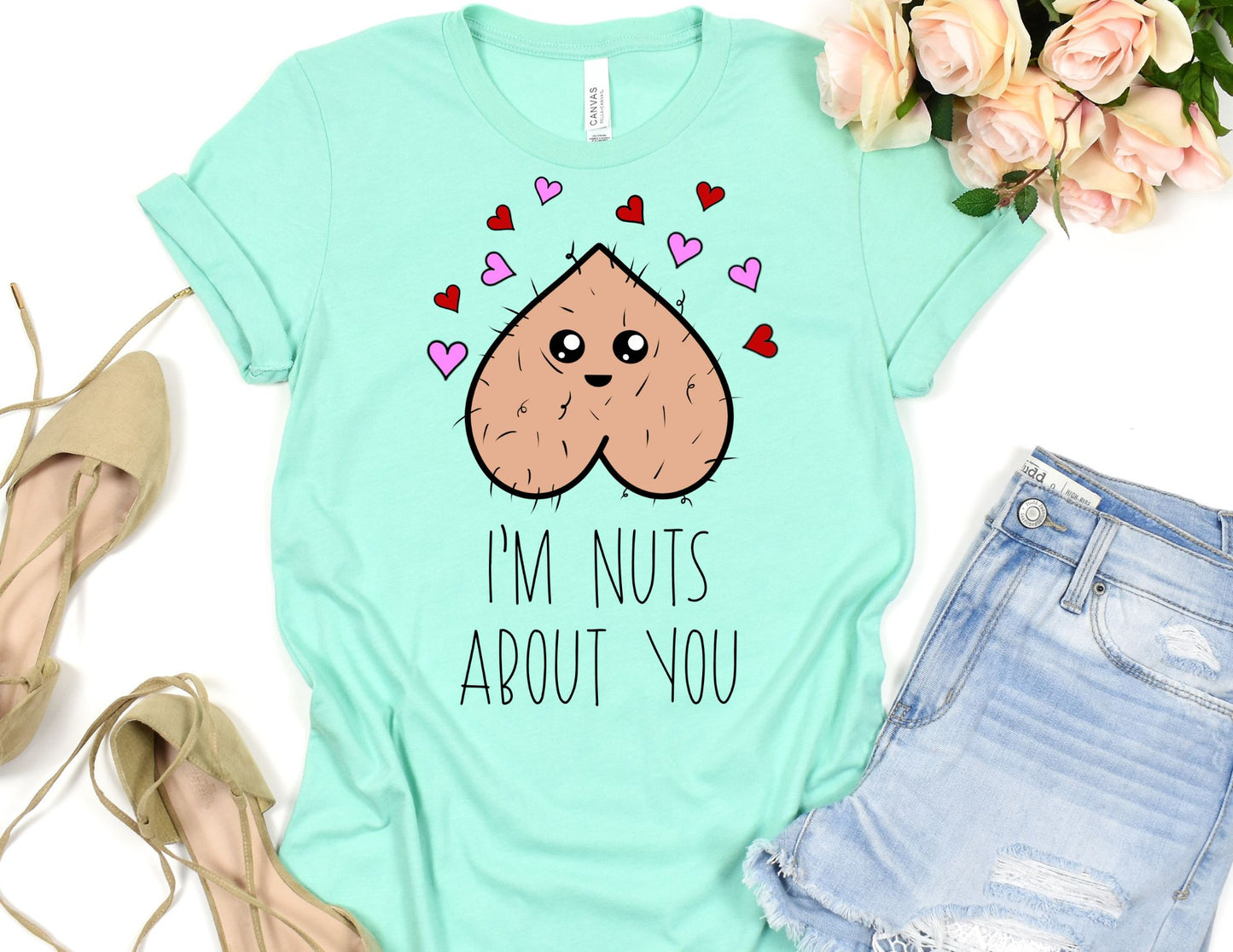 I'm Nuts About You Shirt - Valentines Day Shirt