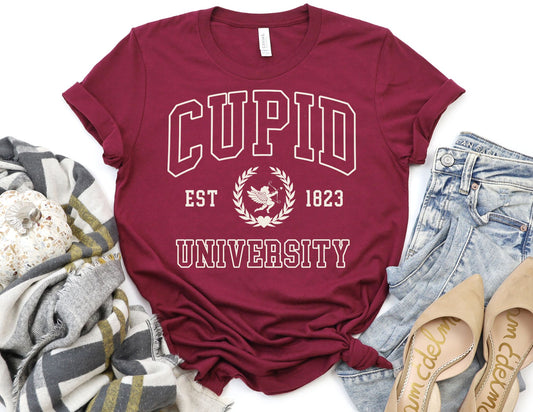 Cupid University Shirt - Valentine's Day shirt