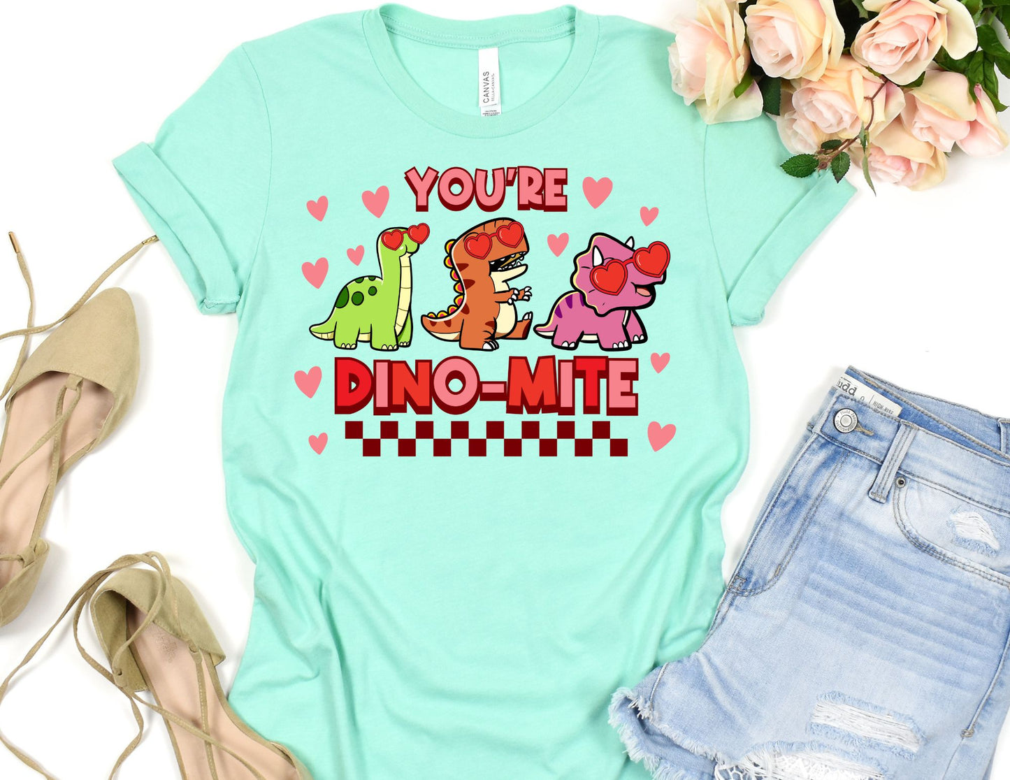 You're Dino Mite Shirt - Valentines Day Shirt