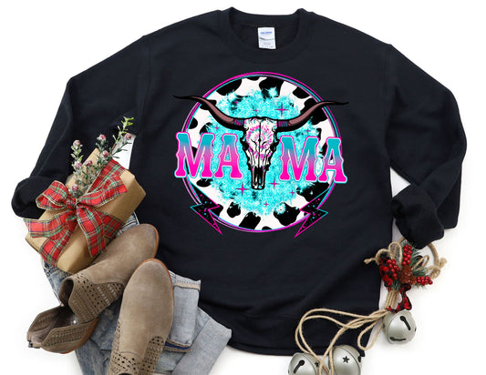 Western Mama Sweatshirt - Mama Sweatshirt