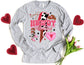 Howdy Valentine Long Sleeve Shirt - Valentine's Day Long Sleeve Shirt