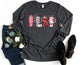 Valentine Tumbler Long Sleeve Shirt - Long Sleeve Valentine's Day Shirt