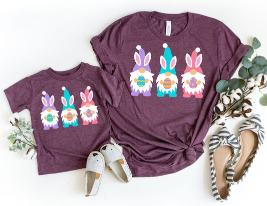 Gnome Easter Bunny Shirt - Mommy and Me Easter Shirts