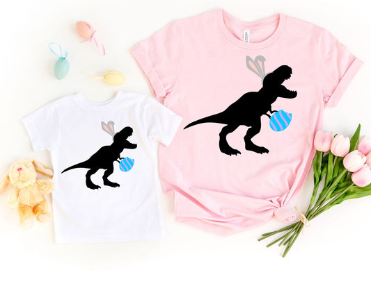 T-Rex Easter Shirt - Mommy and Me Easter Shirts