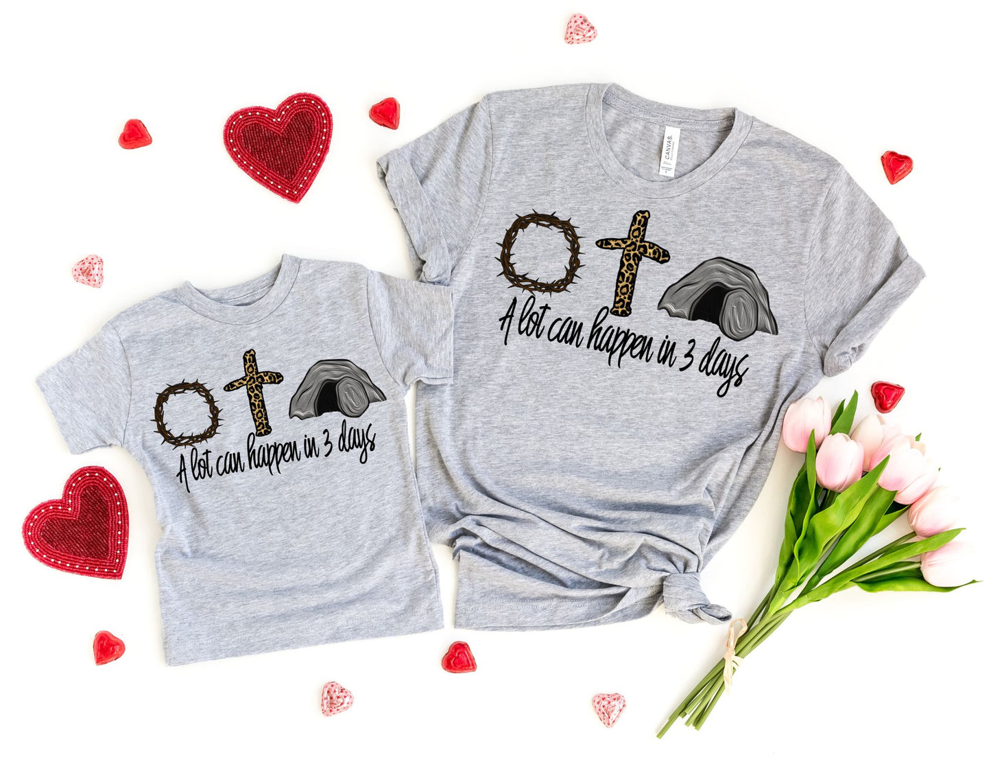 A Lot Can Happen in Three Days Shirt - Mommy and Me Easter Shirts