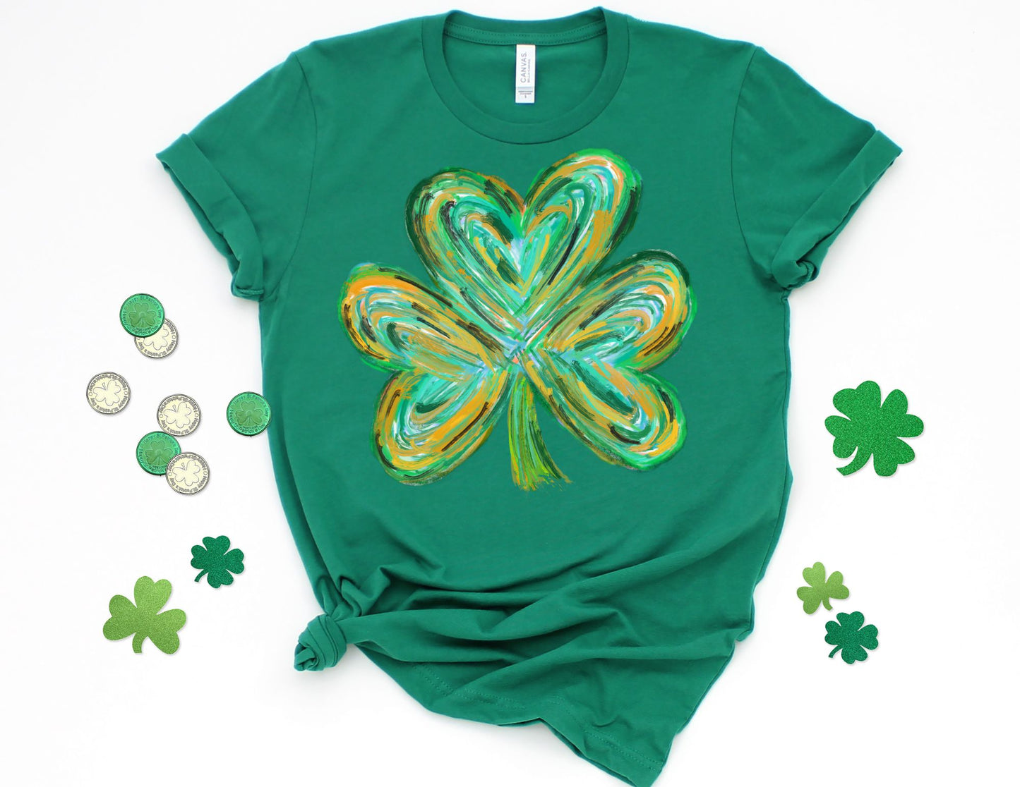 Colorful Clover Shirt - St Patricks day Shirt