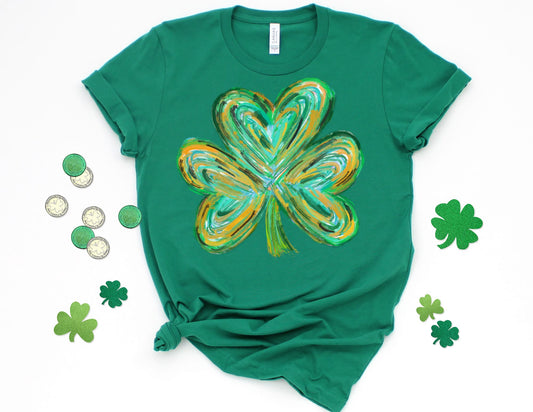 Colorful Clover Shirt - St Patricks day Shirt