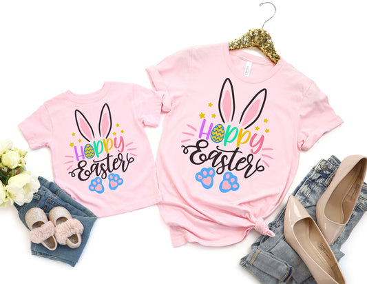 Hoppy Easter Shirt - Mommy and Me Easter Shirts