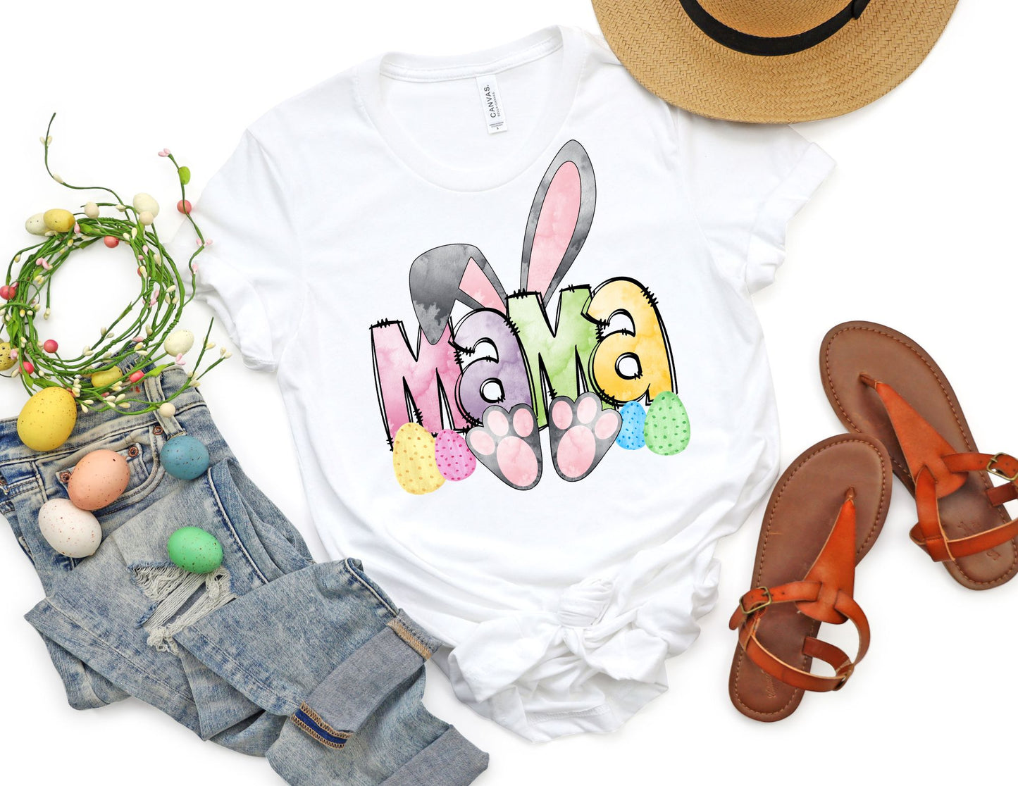 Mama Bunny Shirt - Easter Shirt