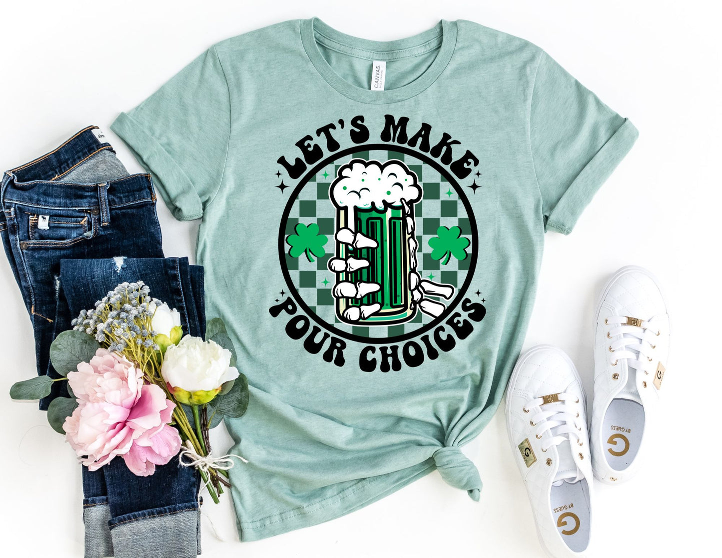 Let's Make Pour Choices Shirt - St Patricks Day Shirt