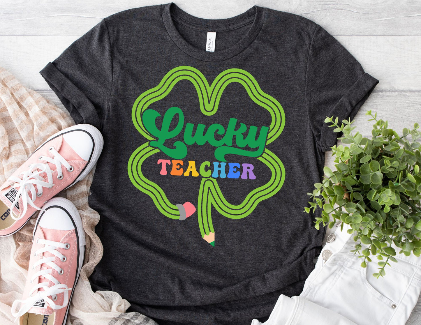 Lucky Teacher Shirt - St Patrick's Teacher Shirt