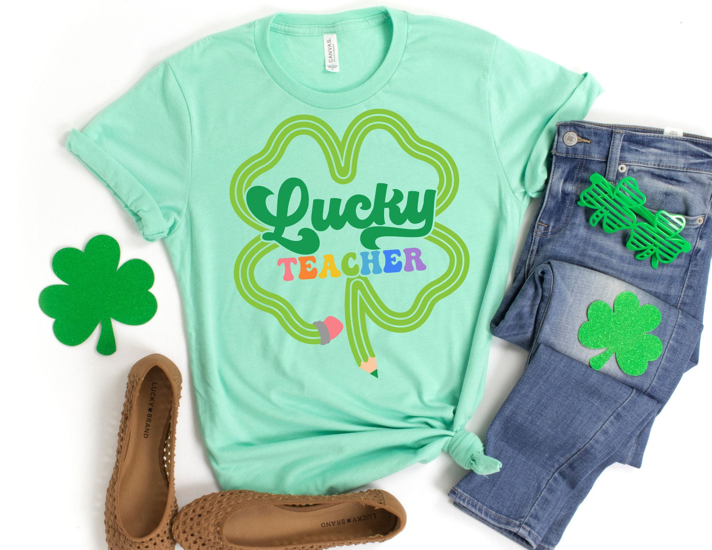 Lucky Teacher Shirt - St Patrick's Teacher Shirt