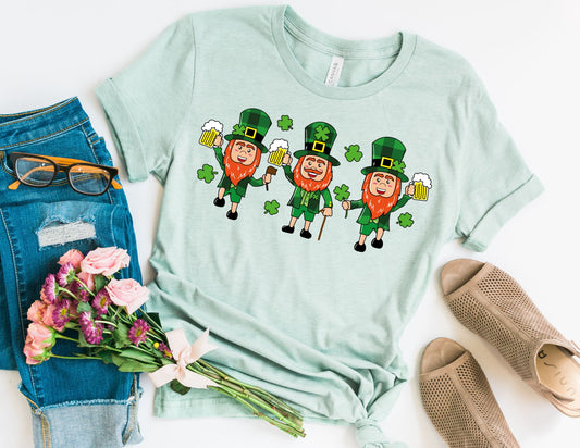 Drinking Leprechauns Shirt - St Patricks day Shirt