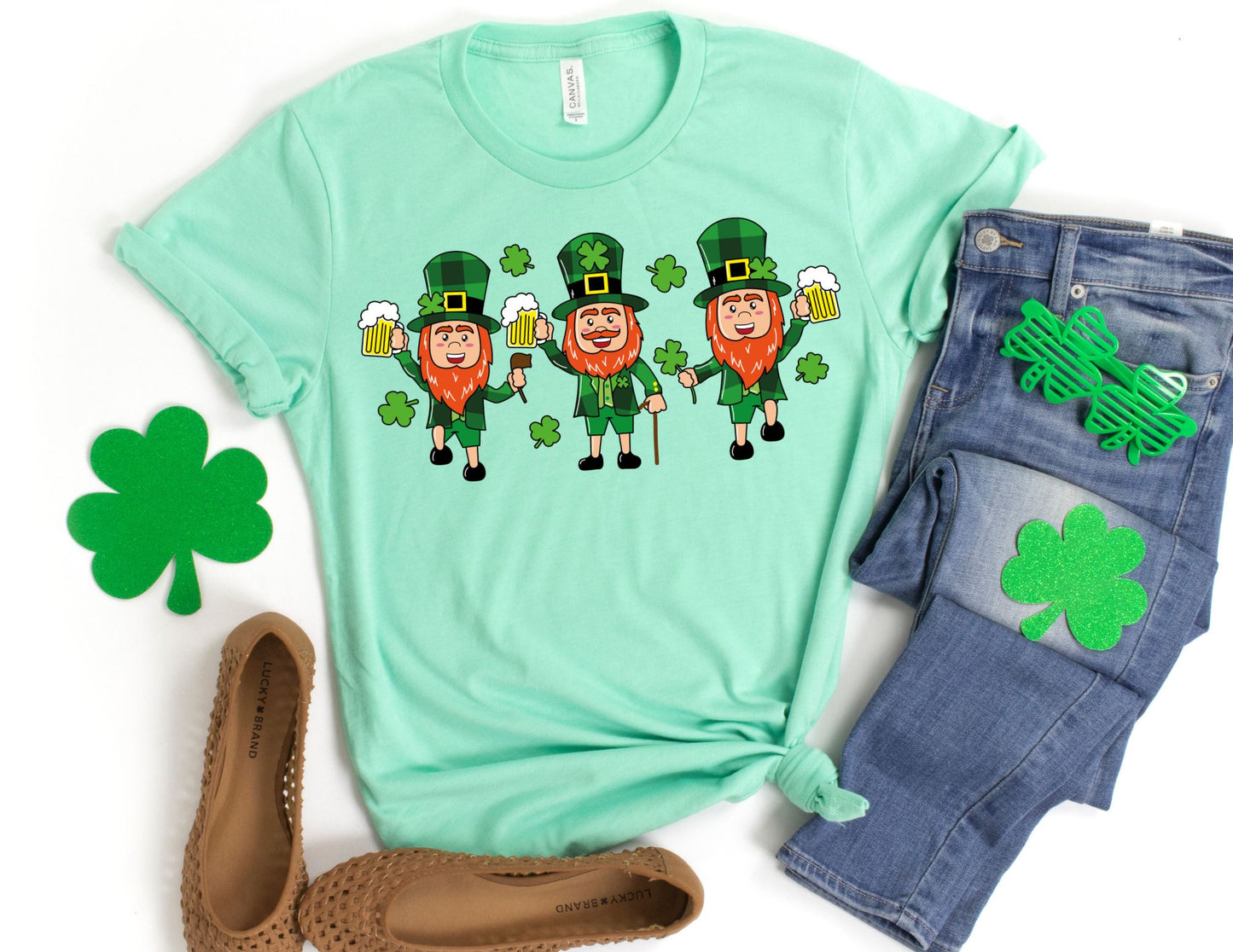 Drinking Leprechauns Shirt - St Patricks day Shirt