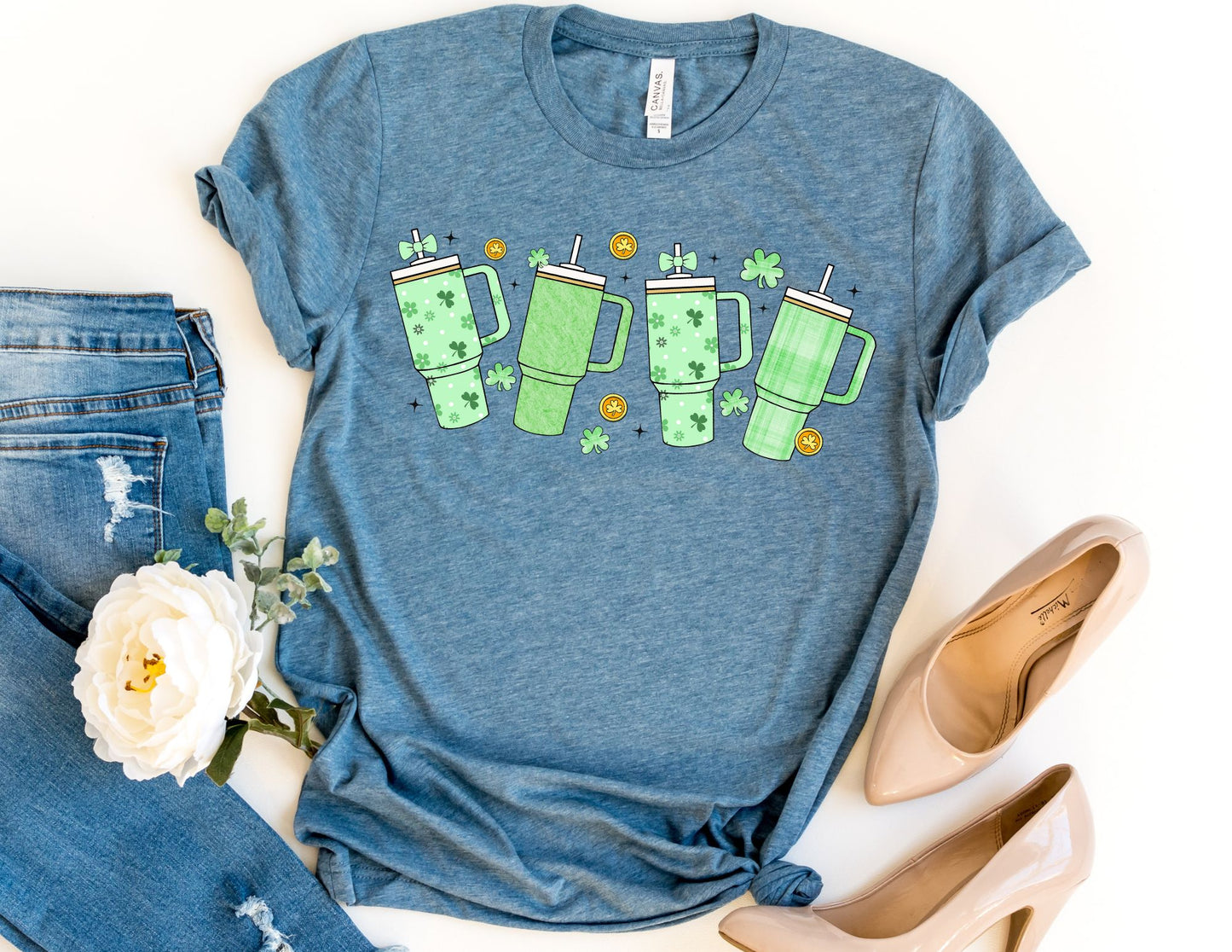 Tumbler St Patricks Shirt Design 2 - St Patricks day Shirt