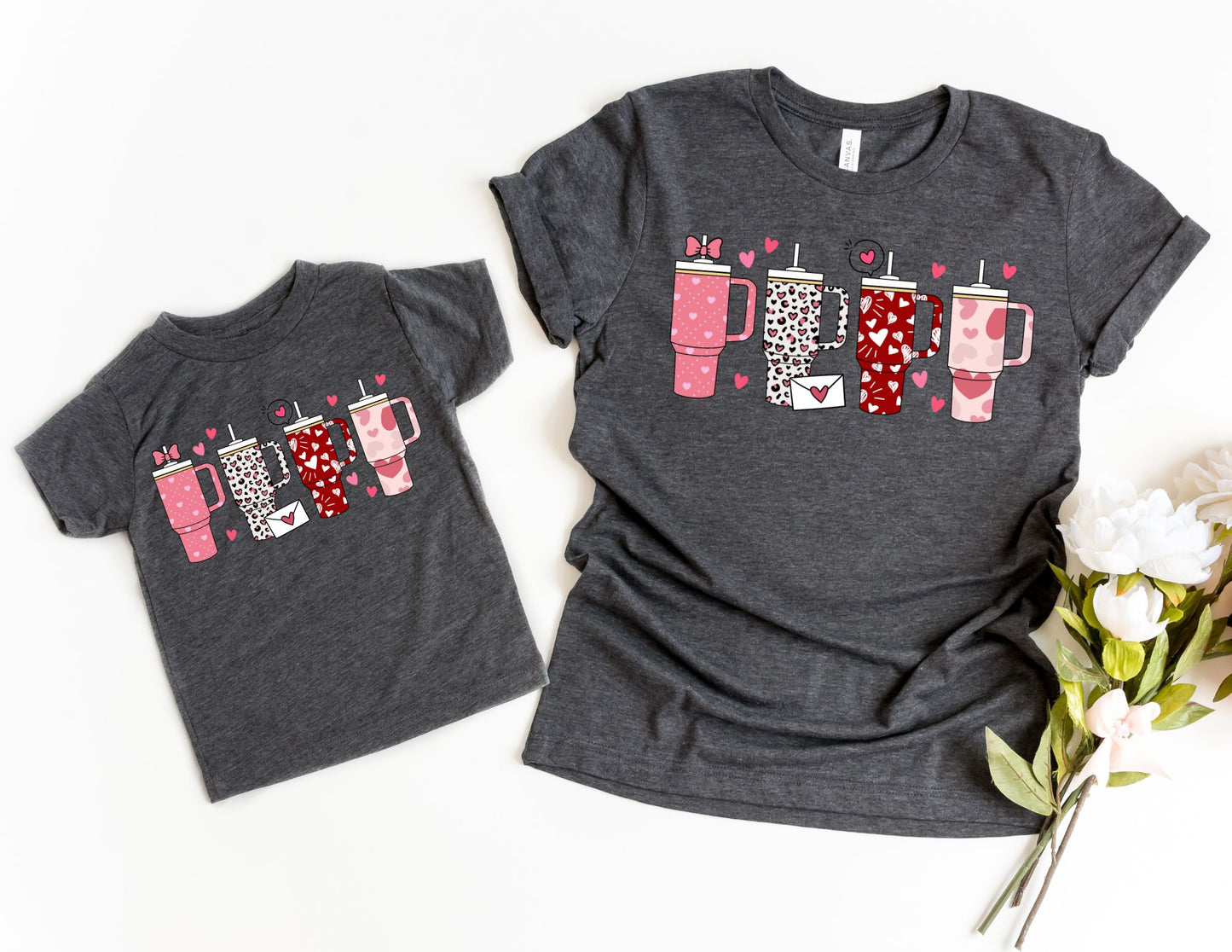 Valentine Tumbler Shirt - Mommy and Me Valentines Day Shirts