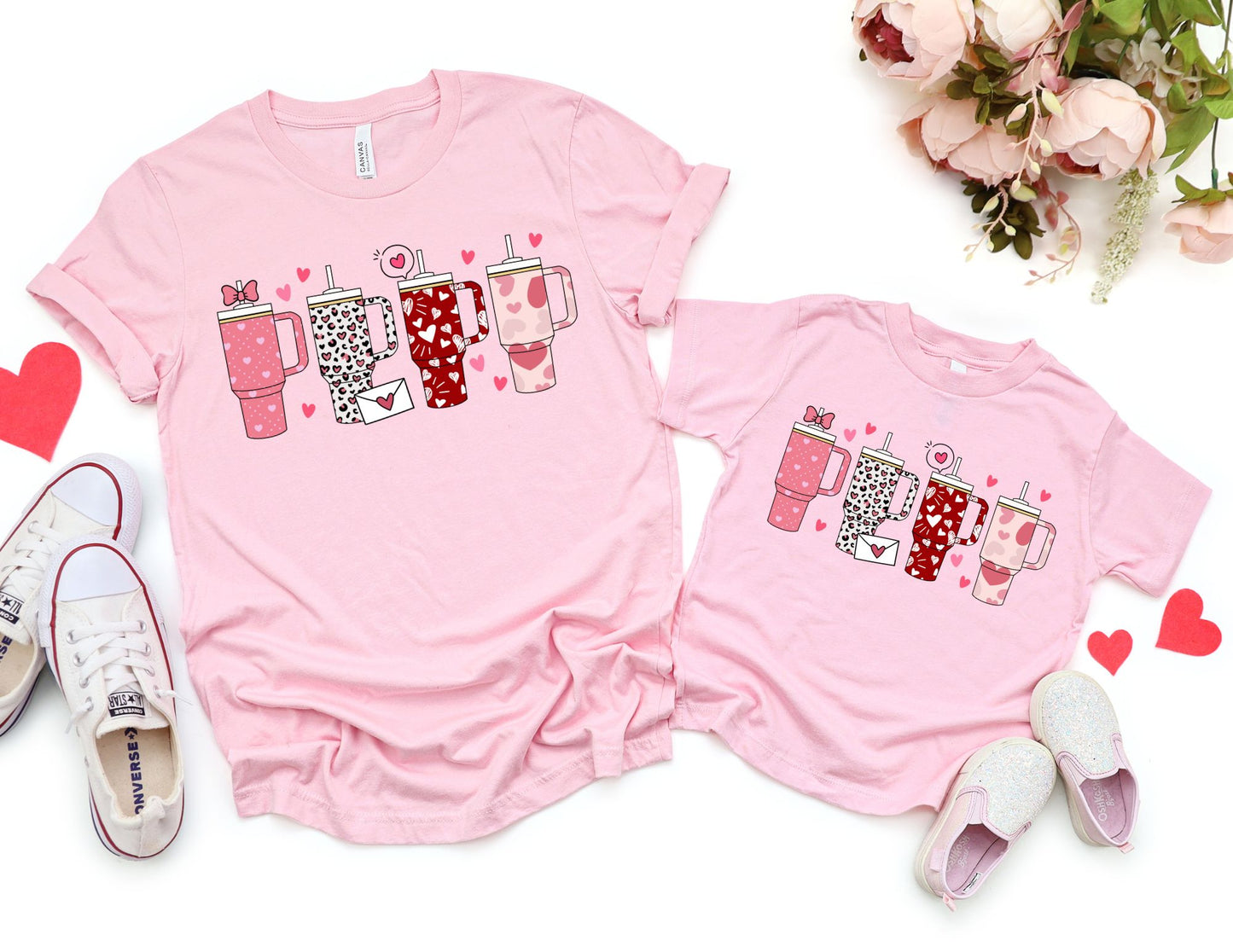 Valentine Tumbler Shirt - Mommy and Me Valentines Day Shirts