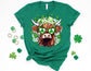 Cute Highland Cow St Patricks Shirt - St Patricks day Shirt