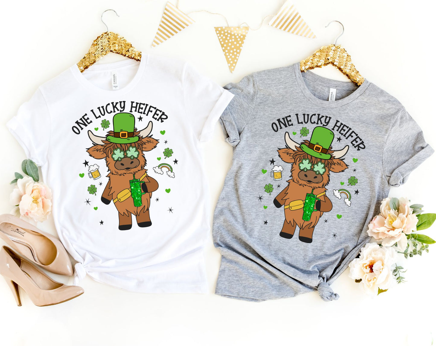 One Lucky Heifer Shirt - St Patricks day Shirt