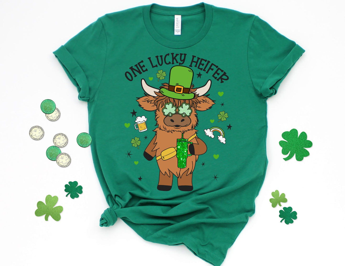 One Lucky Heifer Shirt - St Patricks day Shirt