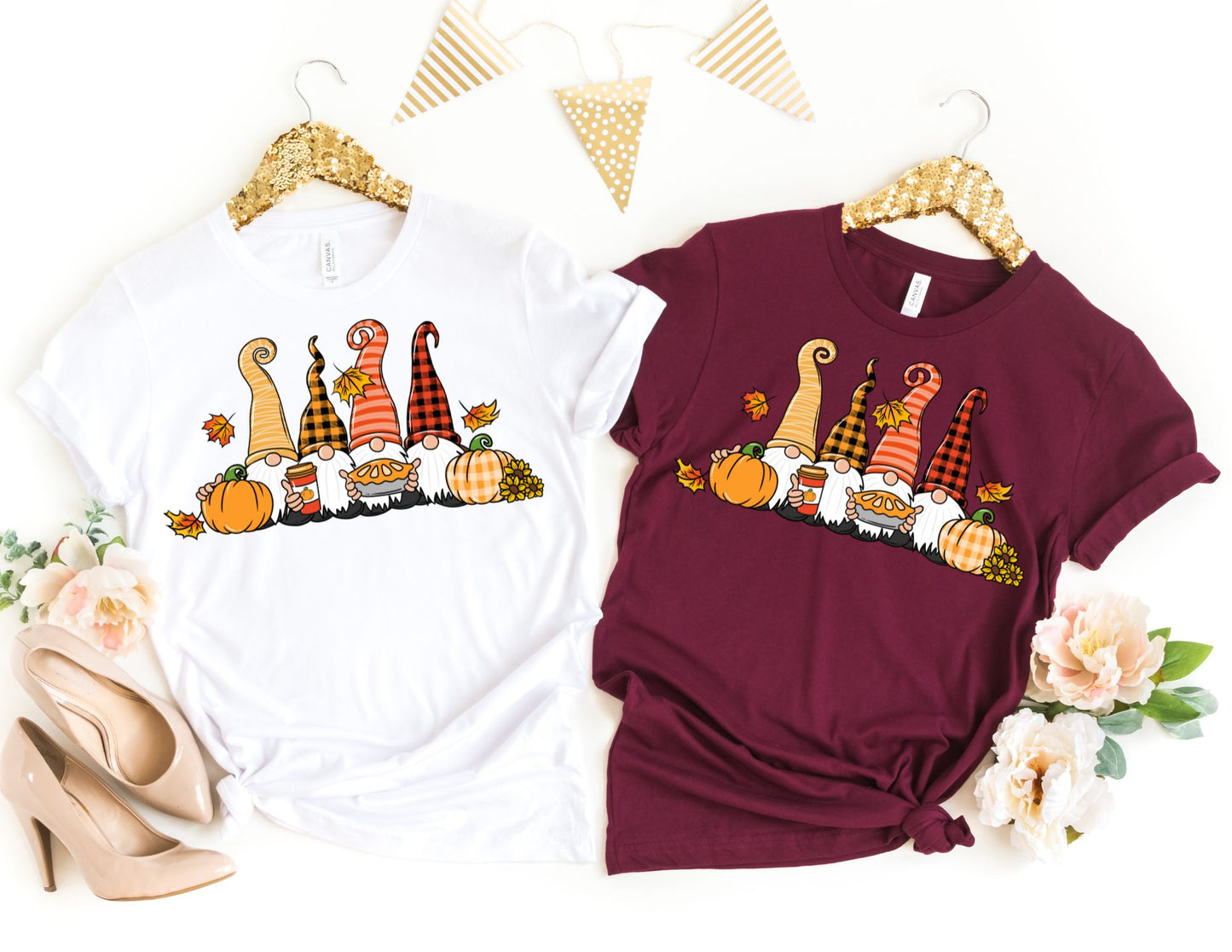 Thanksgiving Gnomes Shirt - Fall Gnomes Shirt