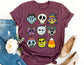 Halloween Characters Shirt - Halloween Shirt