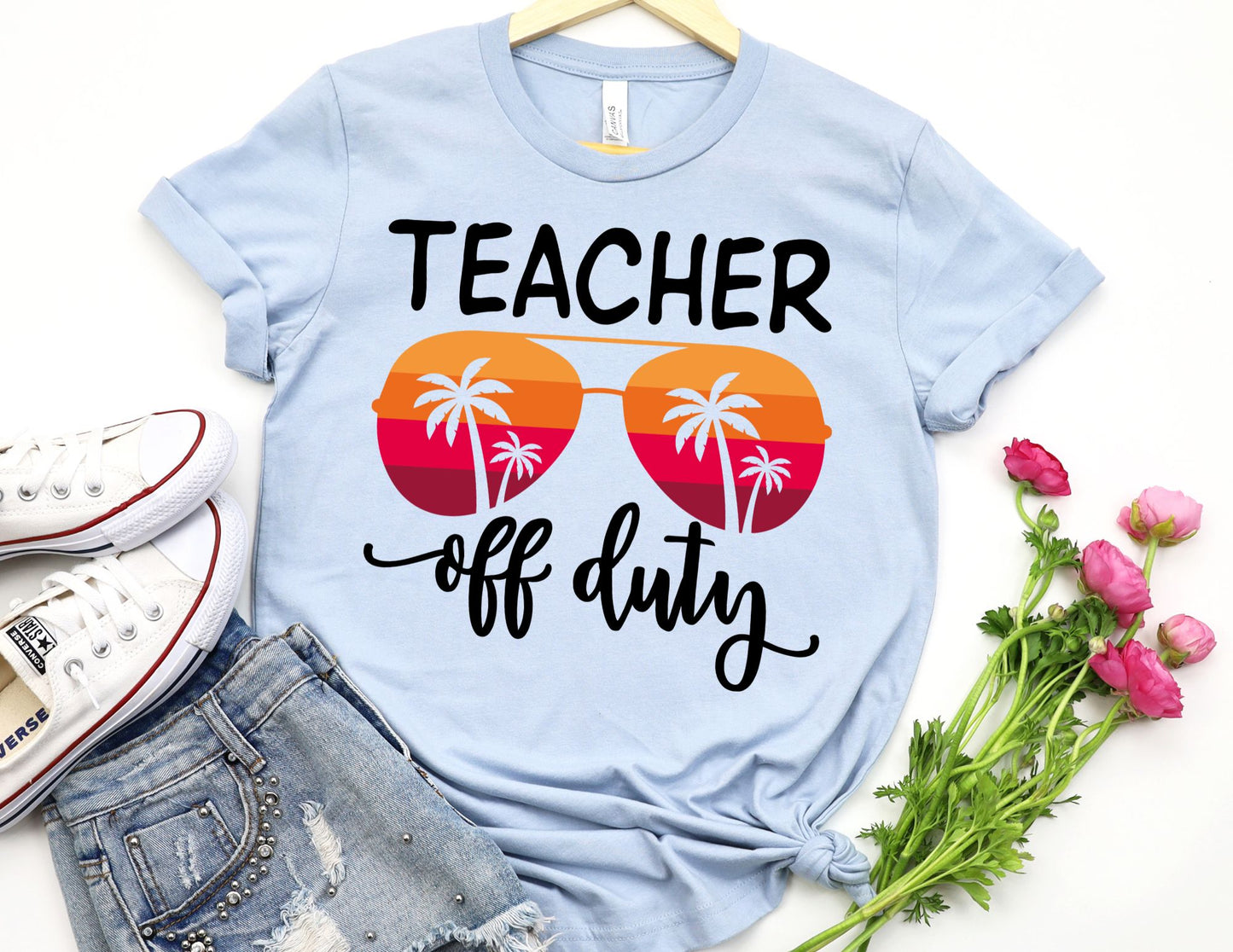 Teacher Off Duty Shirt - Summer Teacher Shirt