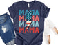 4th of July Retro Mama Shirt - 4th of July Mama Shirt