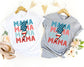 4th of July Retro Mama Shirt - 4th of July Mama Shirt