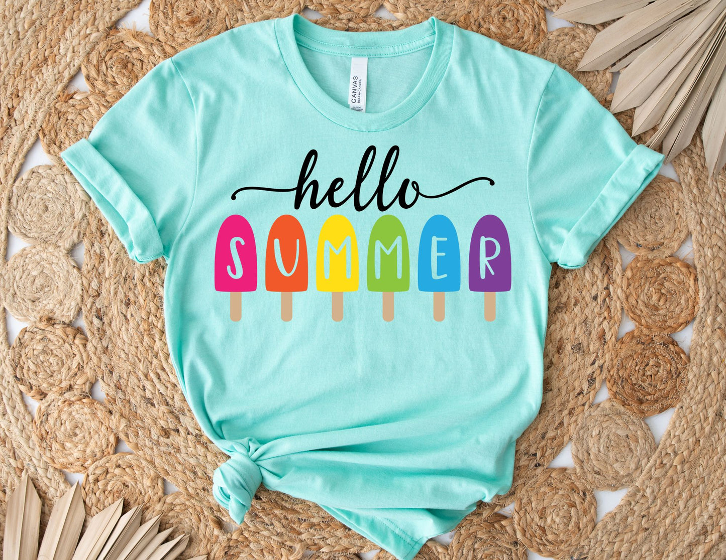 Hello Summer Shirt - Popsicle Shirt