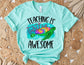 Teaching is Turtley Awesome Shirt - Teacher Shirt