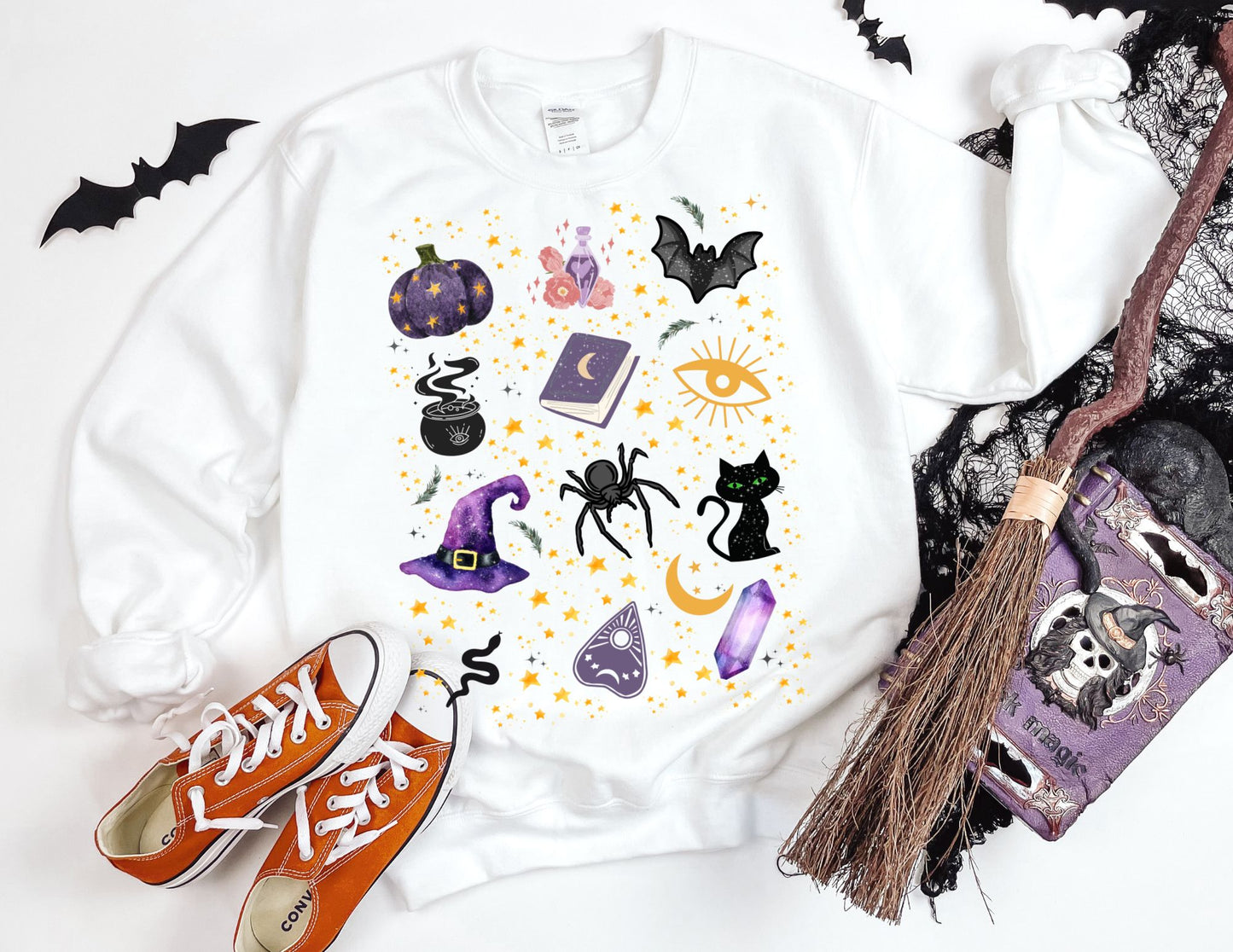 Trendy Halloween Witchy Sweatshirt - Halloween Sweatshirt