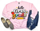 Hello 2nd Grade Sweatshirt - Second Grade Teacher Sweatshirt