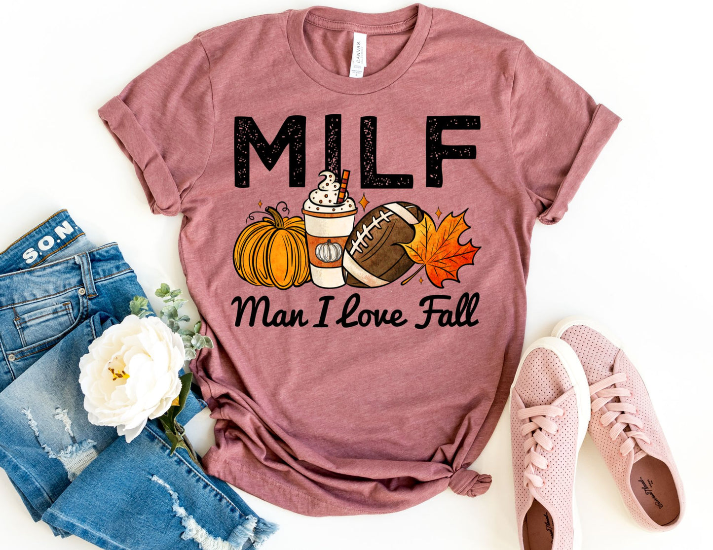 MILF Man I Love Fall Shirt - Fall Shirt