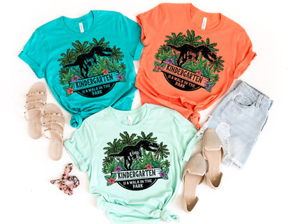 Kindergarten is a Walk in the Park Shirt - Kindergarten Teacher Shirt