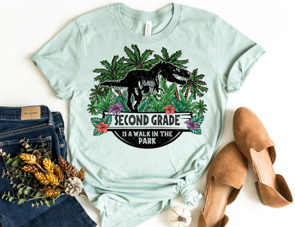 2nd Grade is a Walk in the Park Shirt - Second Grade Teacher Shirt