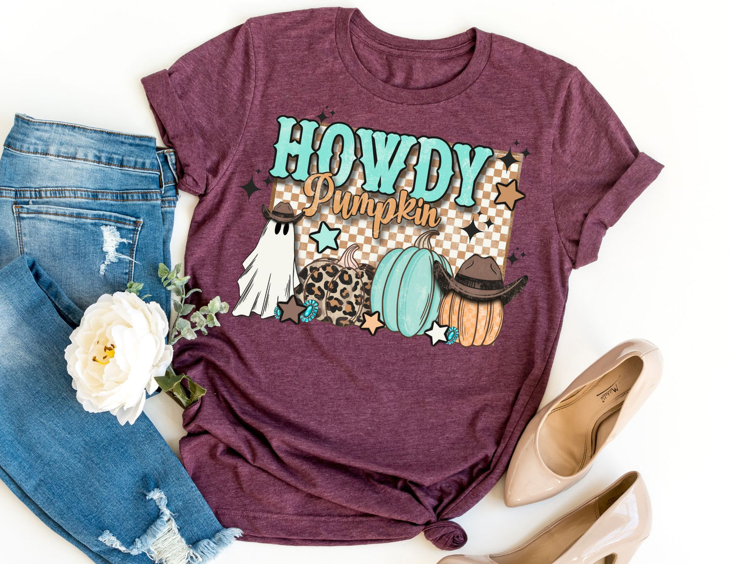 Howdy Pumpkin Shirt - Halloween Shirt