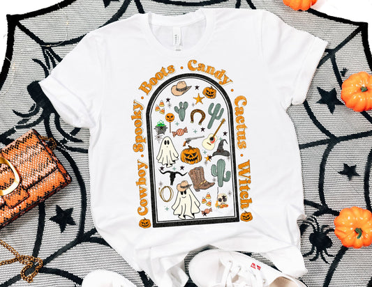 Cowgirl Halloween Shirt - Halloween Shirt